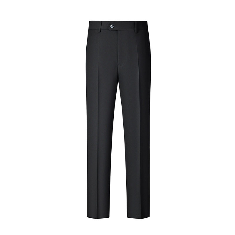 Essential Sterling Black Suit Pants-Bellvero