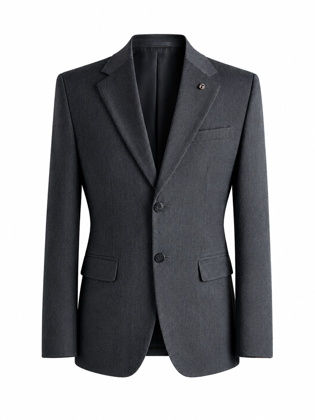 360° Stretch Dark Gray Suit Jacket-Bellvero