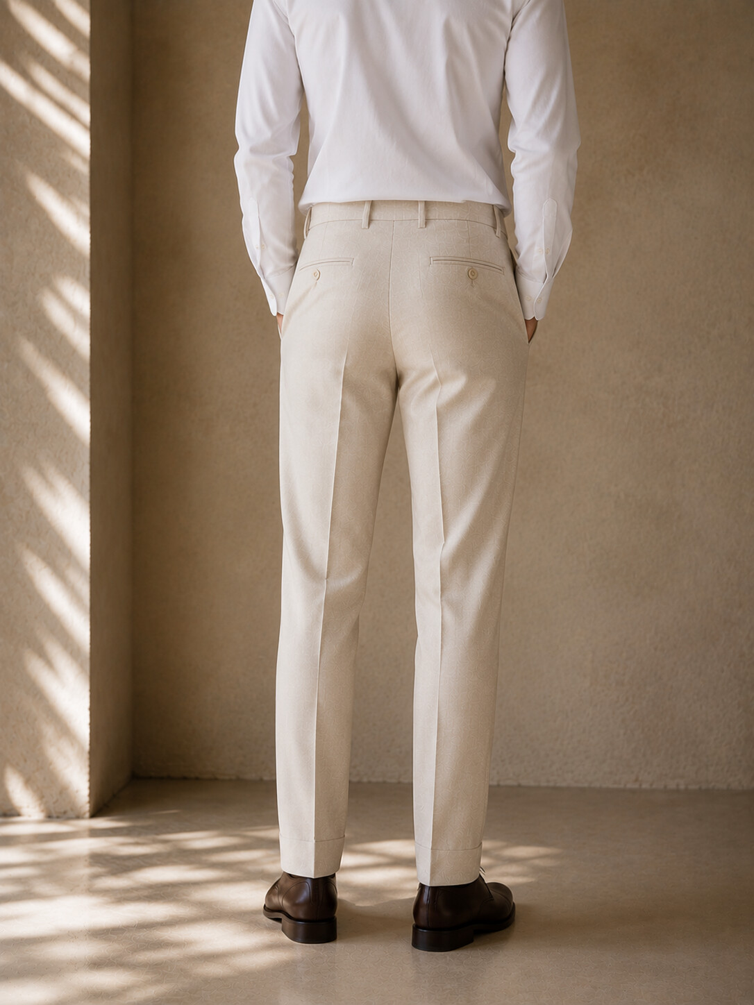 Premium Lyocell Linen Suit Pants-Bellvero