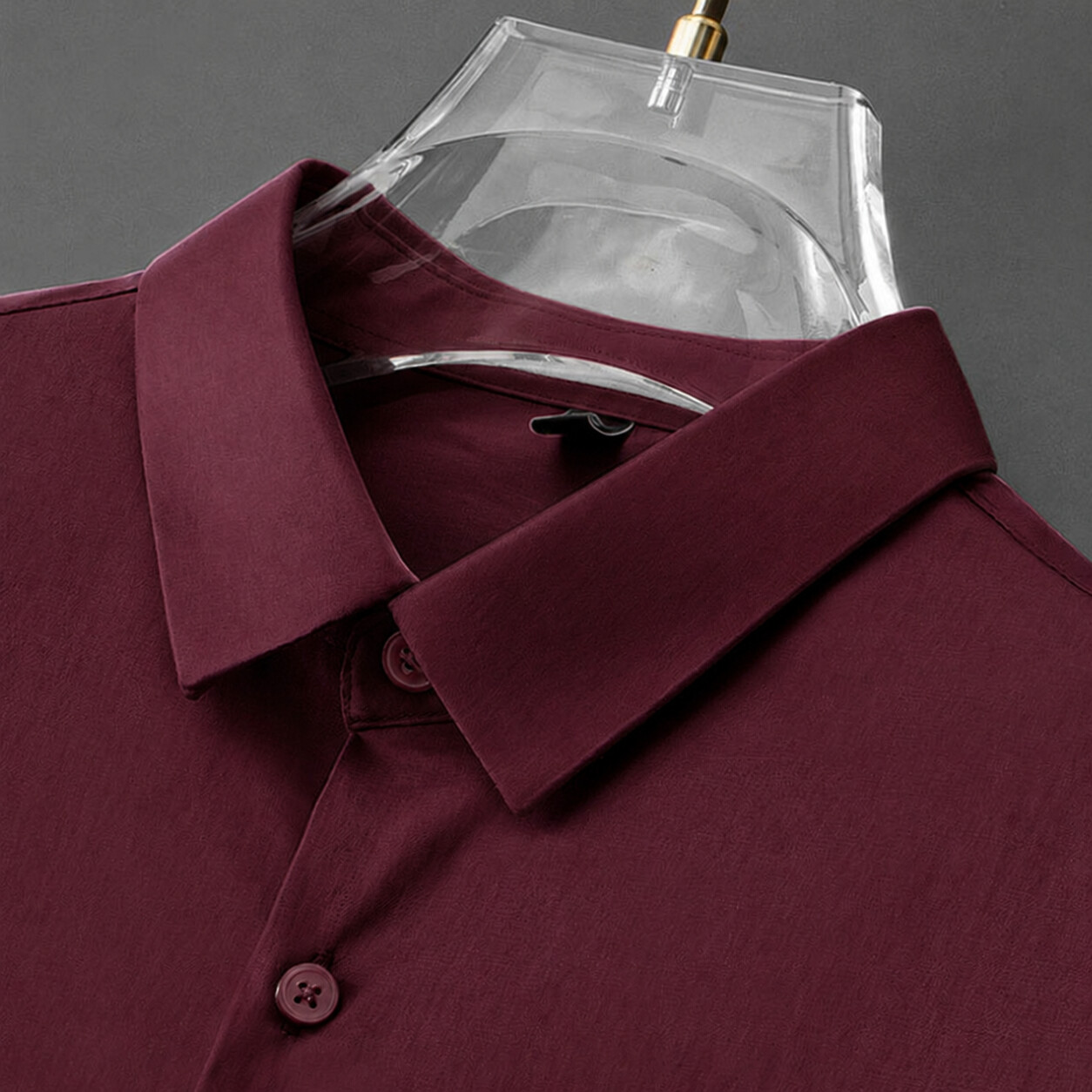 Mercerized Cotton Slim Fit Shirt-Bellvero