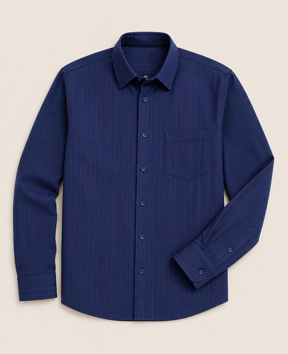 Cotton Check Business Shirt-Bellvero