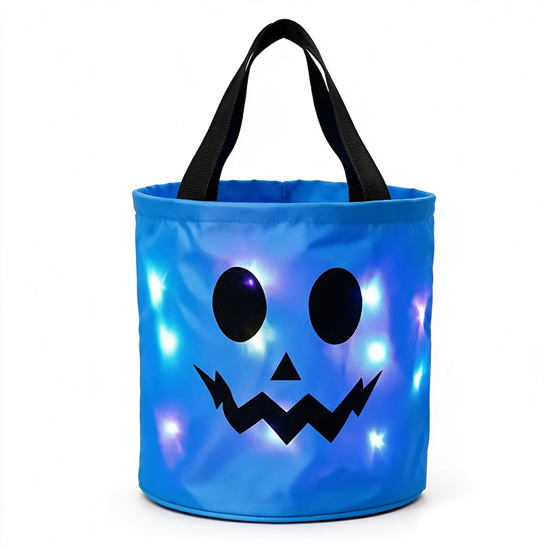 🍬Happy Halloween! LED Light Up Candy Bucket — Only £9.99 Today! 🍬✨