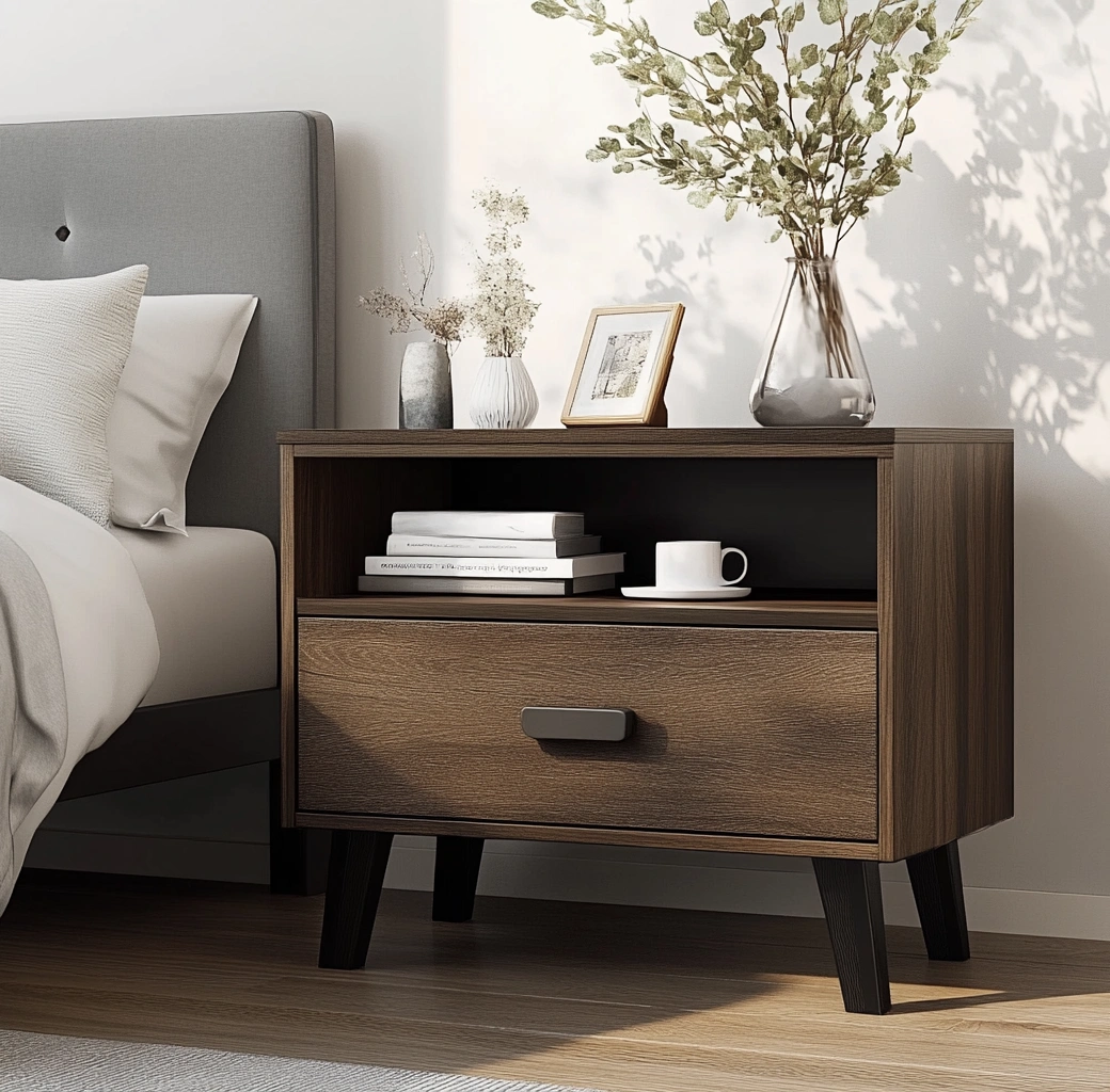 Meubles de chambre,Table de chevet-Homelviroe