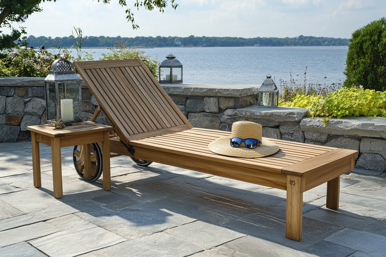 Meubles de jardin,Chaise longue de jardin-Homelviroe