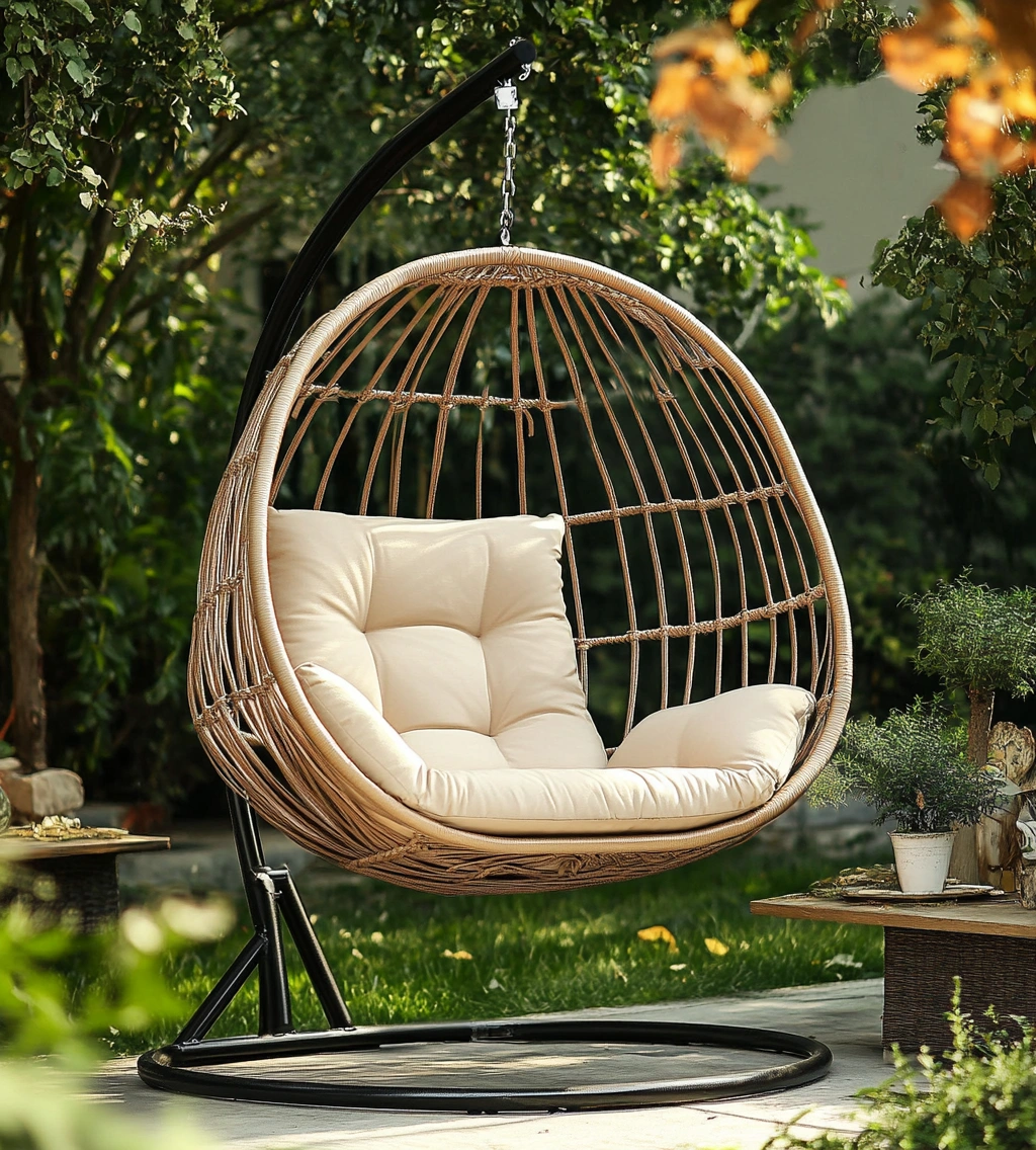 Meubles de jardin,Chaise suspendue de jardin-Homelviroe