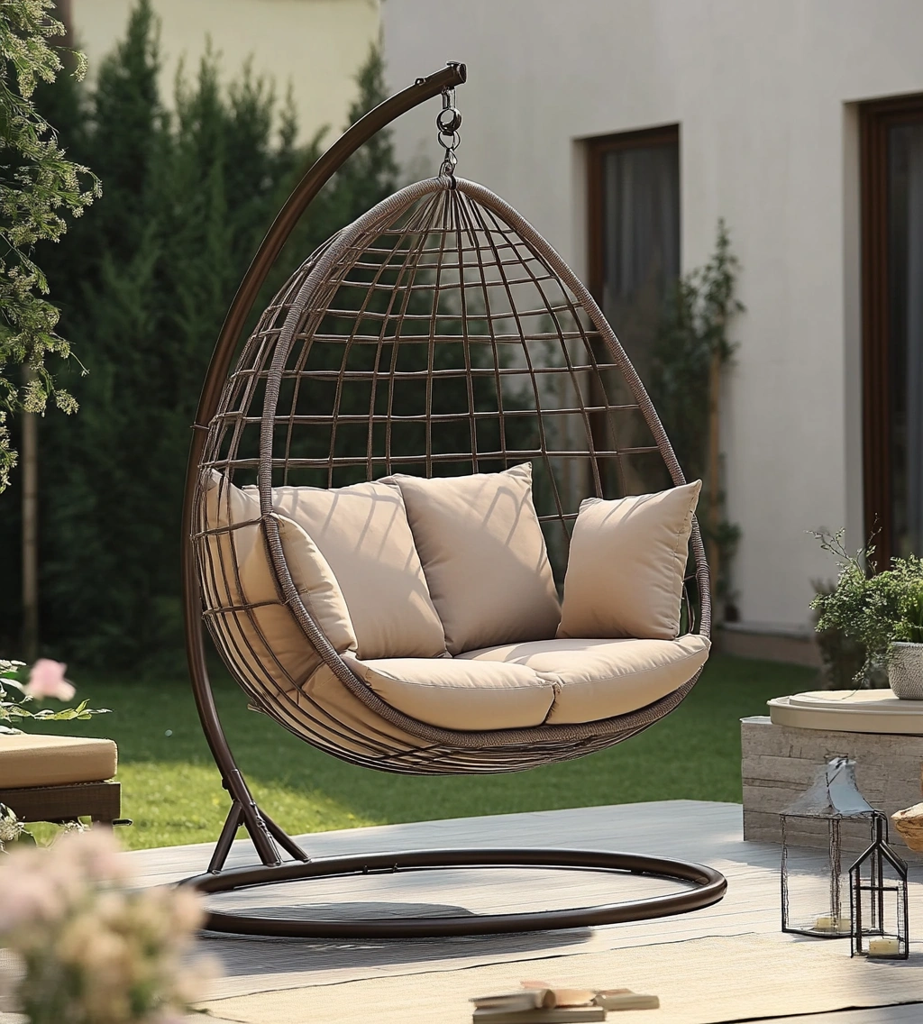 Meubles de jardin,Chaise suspendue de jardin-Homelviroe