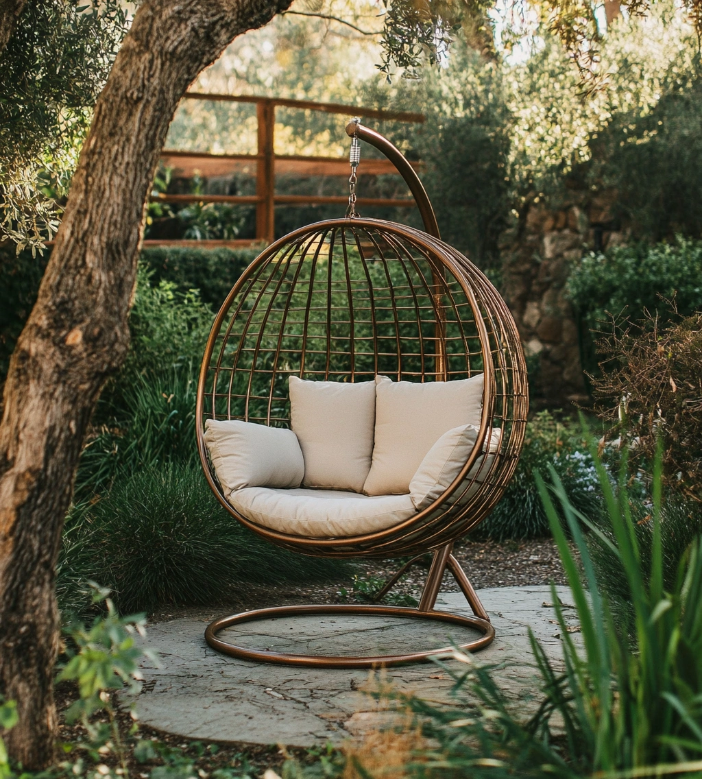 Meubles de jardin,Chaise suspendue de jardin-Homelviroe