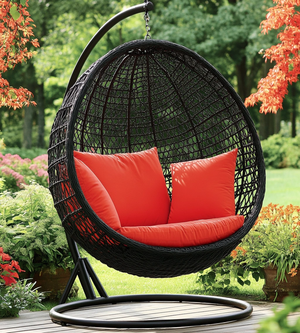 Meubles de jardin,Chaise suspendue de jardin-Homelviroe