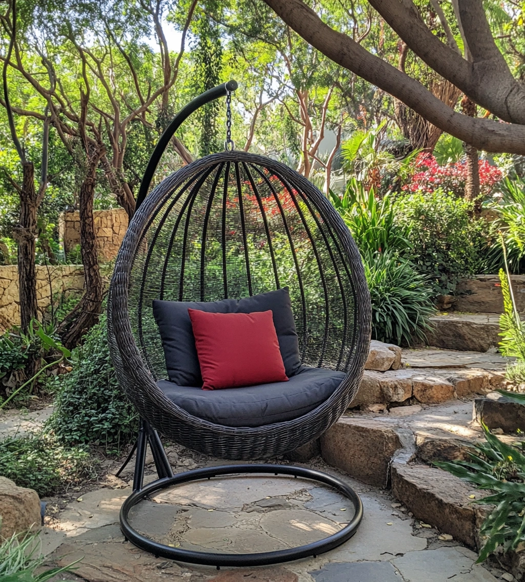 Meubles de jardin,Chaise suspendue de jardin-Homelviroe
