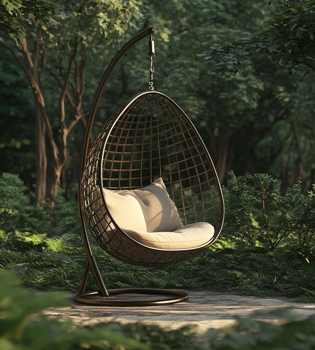 Meubles de jardin,Chaise suspendue de jardin-Homelviroe
