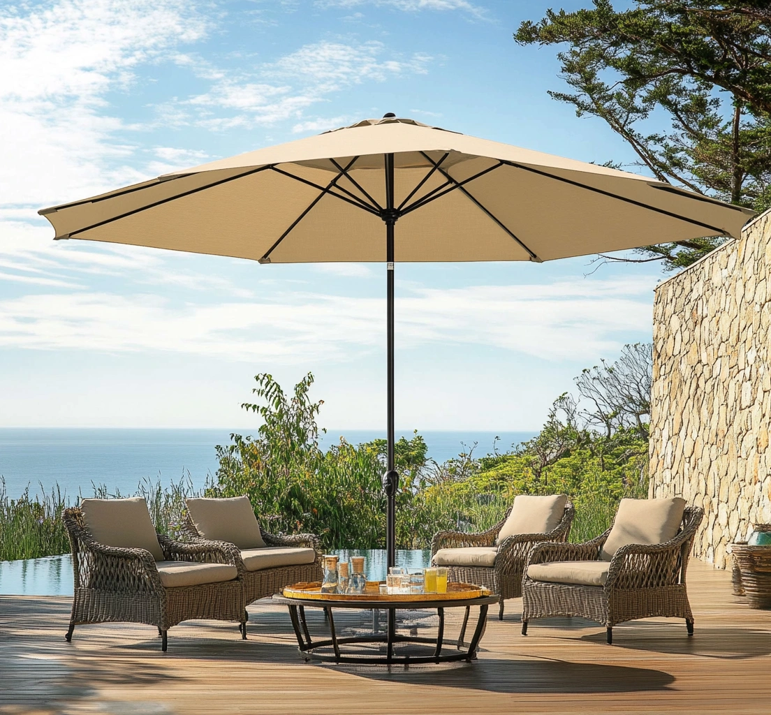 Meubles de jardin,Parasol-Homelviroe