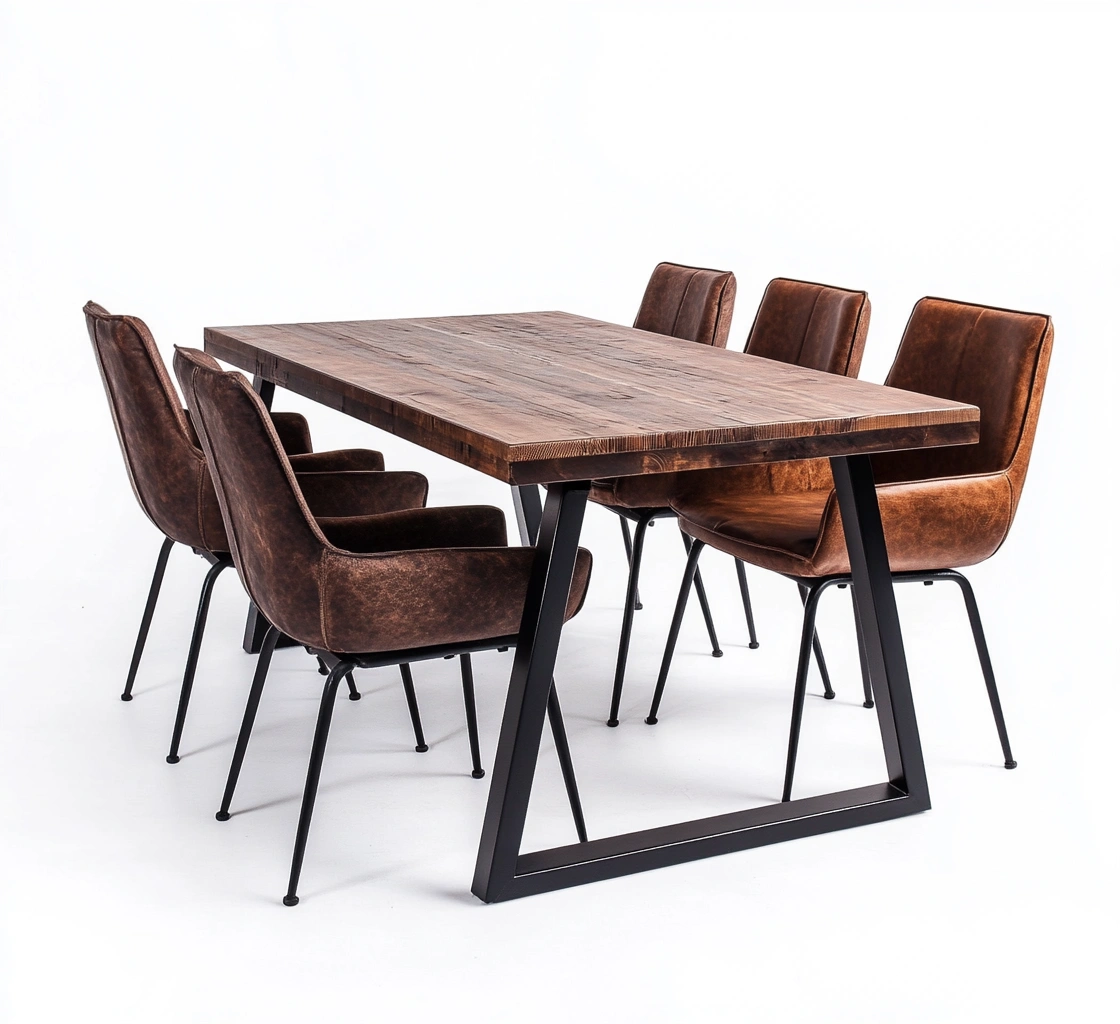 Meubles de salle a manger,Ensemble table et chaises-Homelviroe