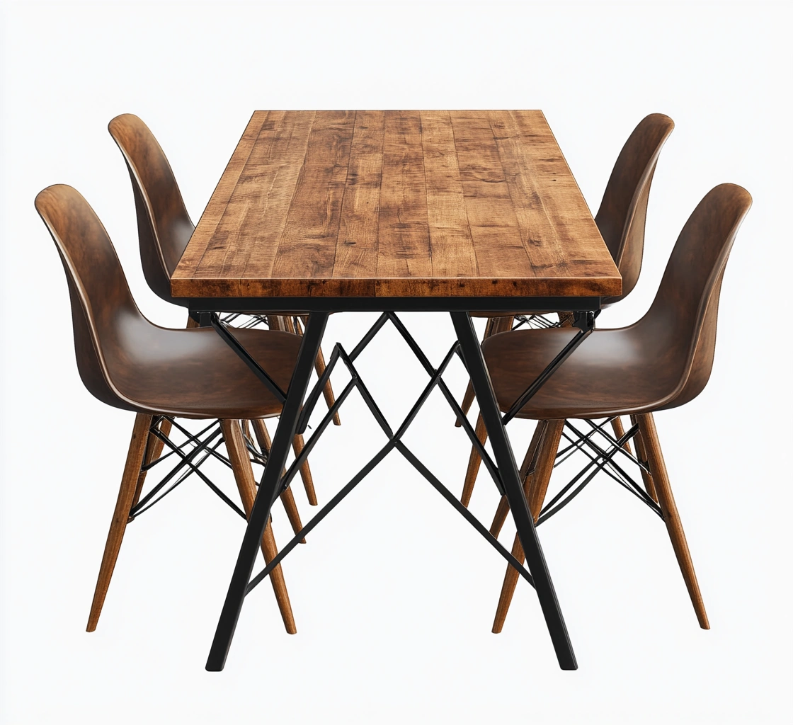 Meubles de salle a manger,Ensemble table et chaises-Homelviroe