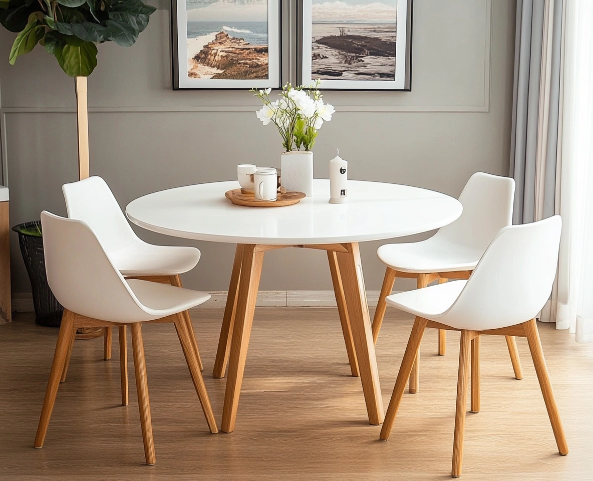Meubles de salle a manger,Ensemble table et chaises-Homelviroe