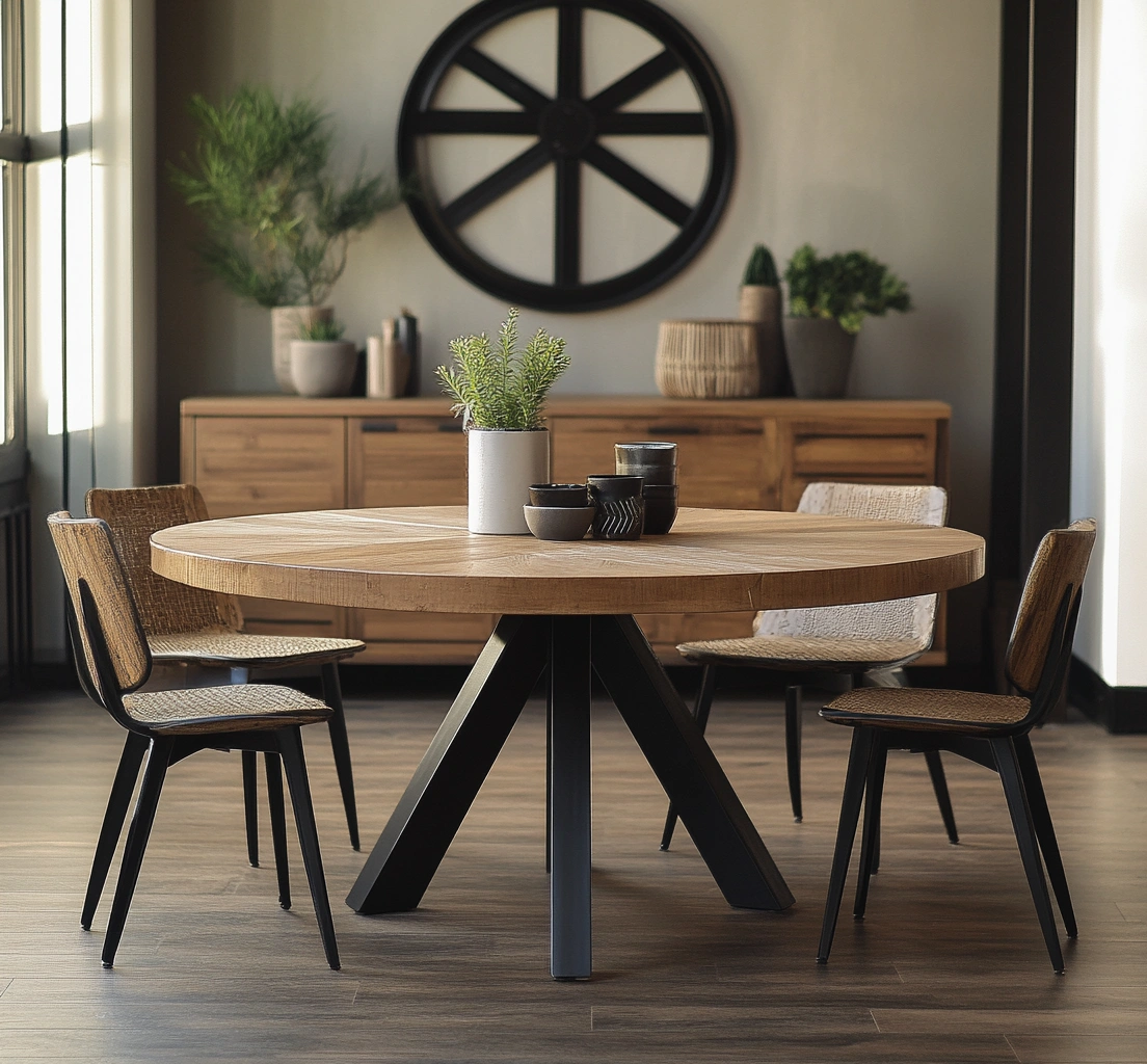 Meubles de salle a manger,Table ronde-Homelviroe