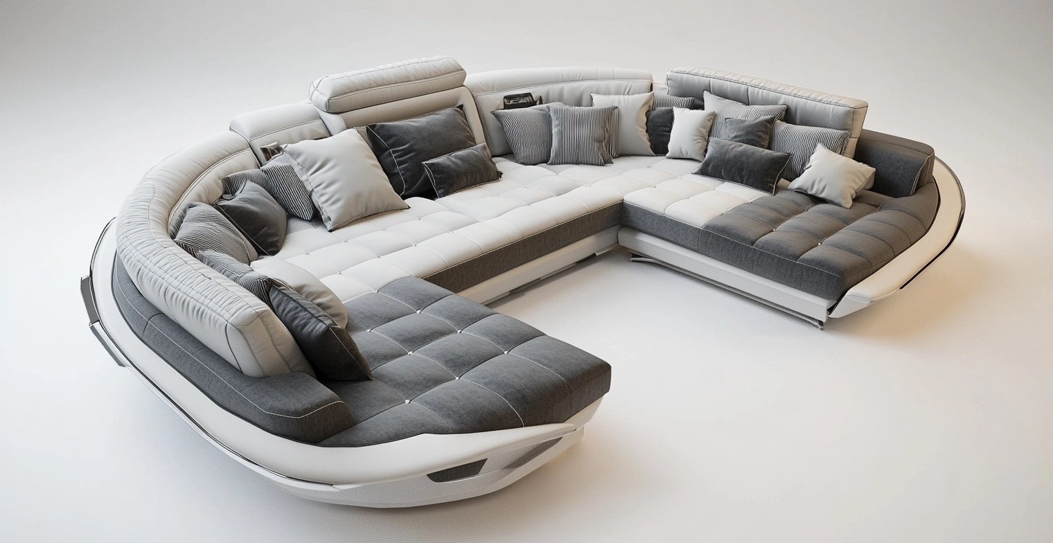 Meubles de salon,Canape modulable-Homelviroe