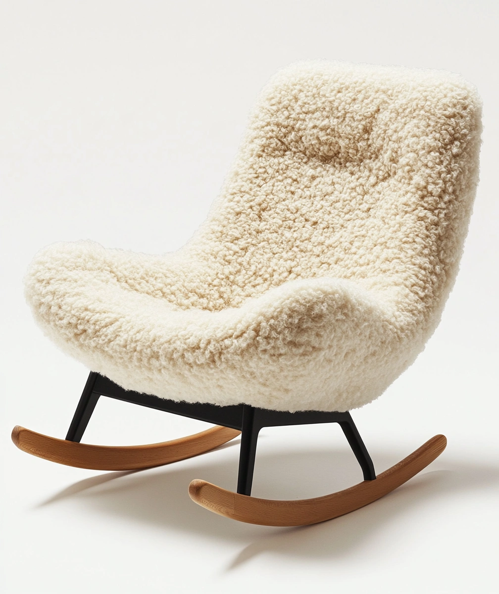 Meubles de salon,Fauteuil a bascule-Homelviroe