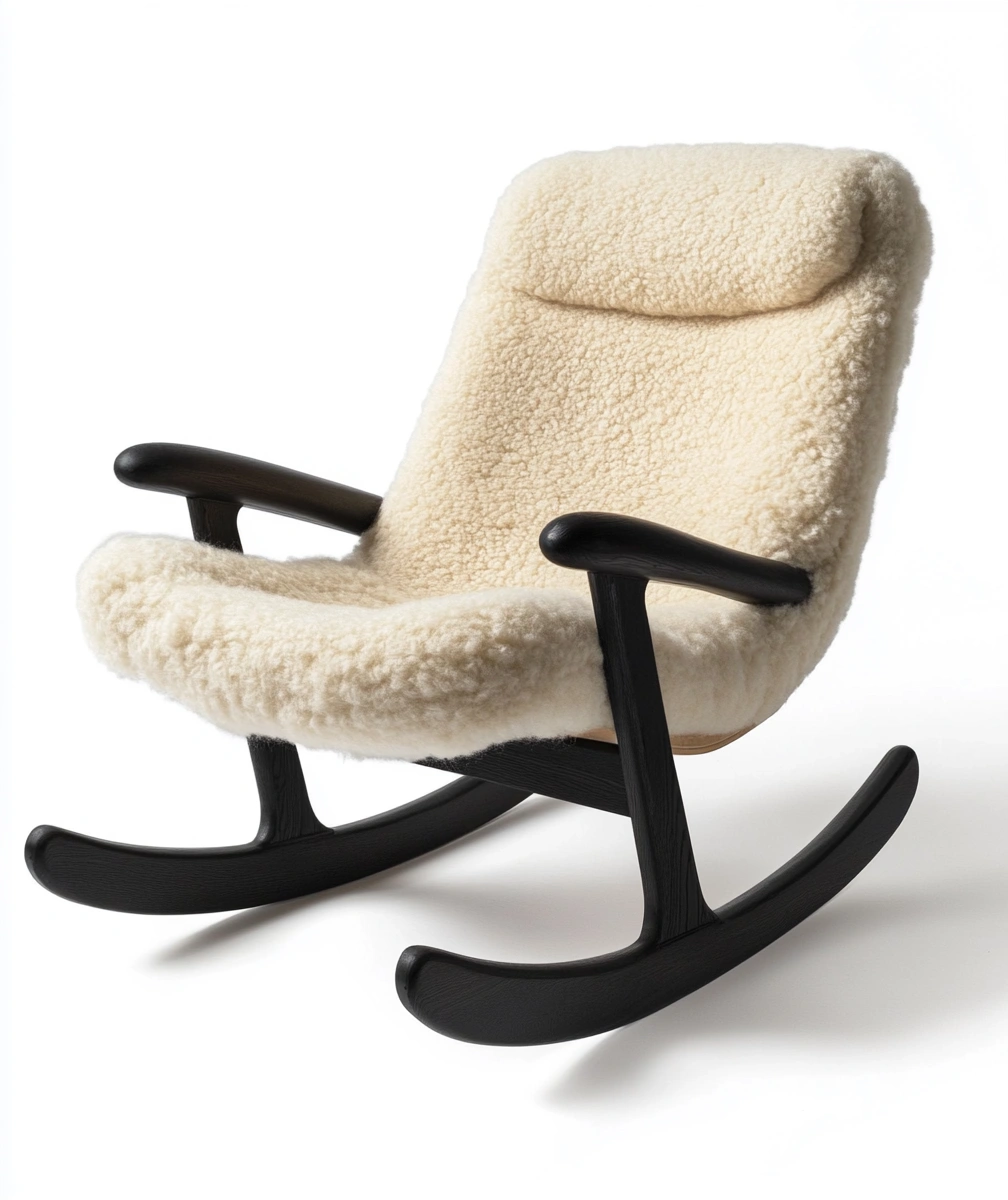 Meubles de salon,Fauteuil a bascule-Homelviroe