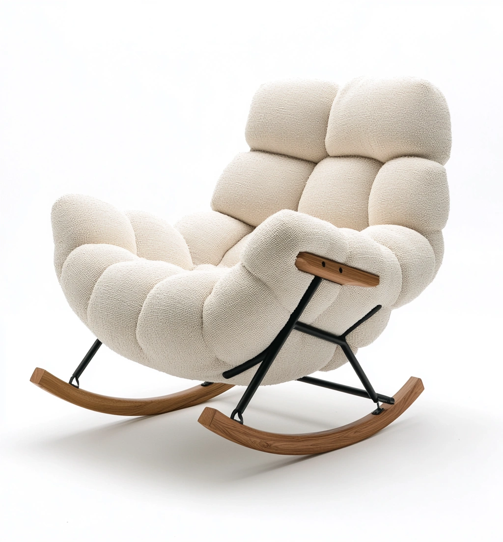 Meubles de salon,Fauteuil a bascule-Homelviroe
