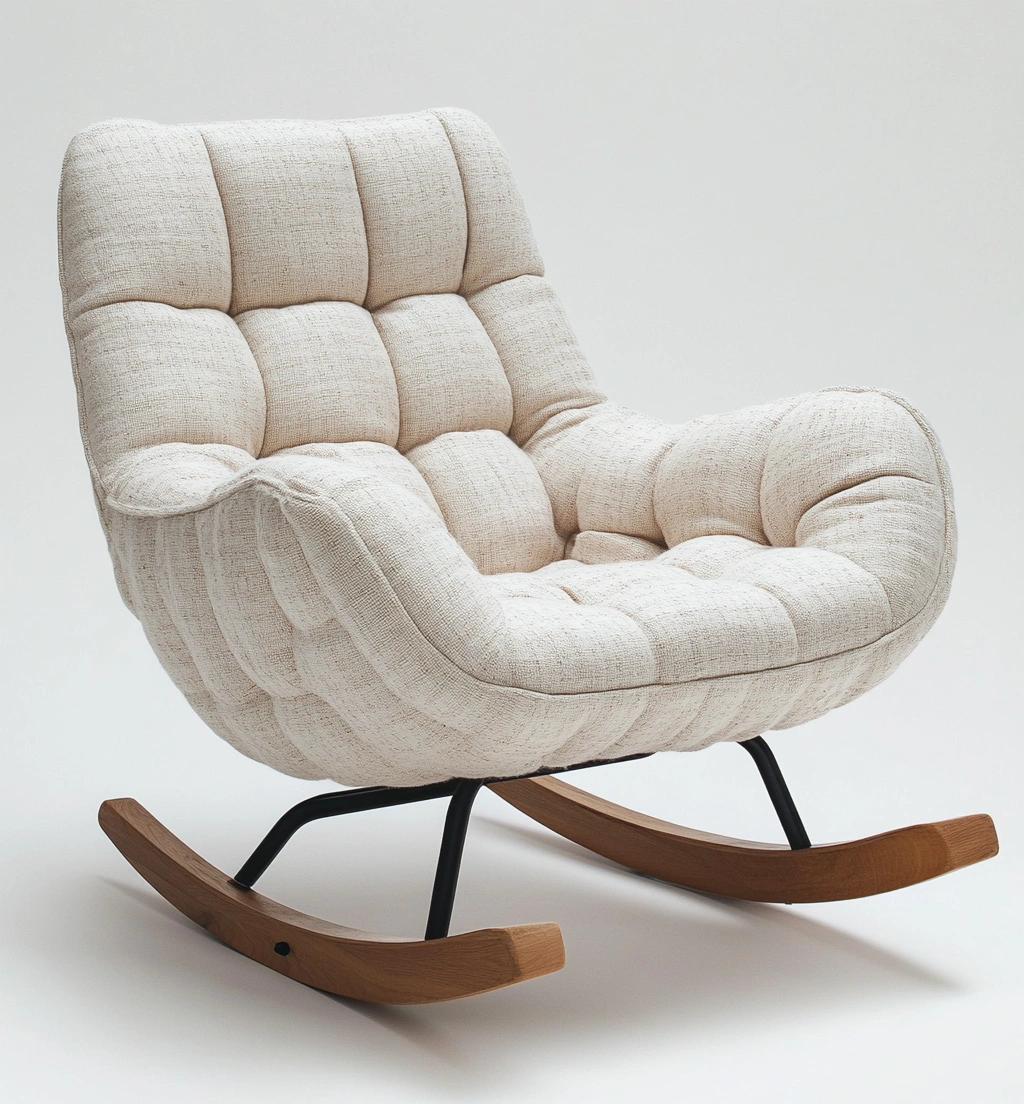 Meubles de salon,Fauteuil a bascule-Homelviroe