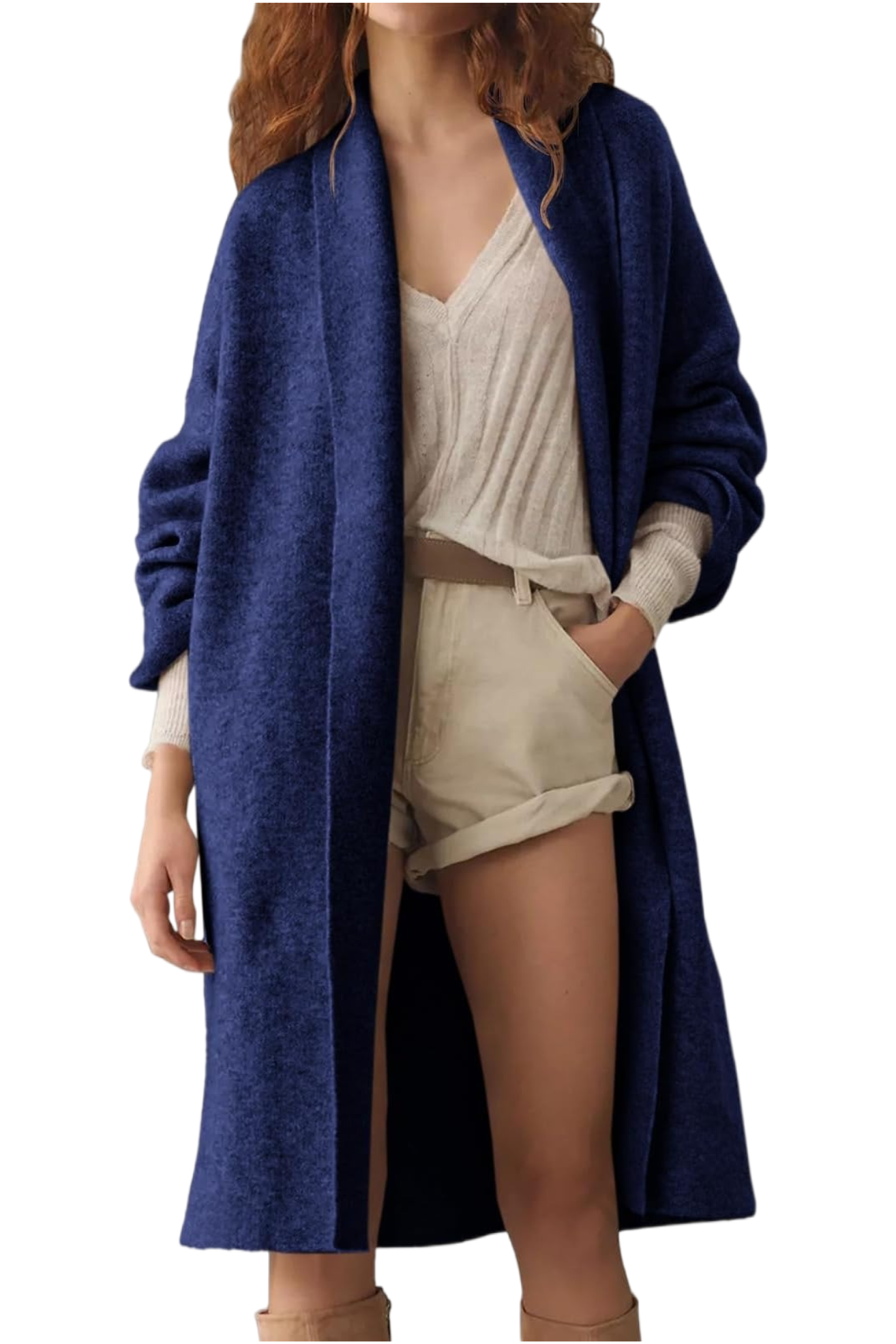 Longline Cardigan Sweater