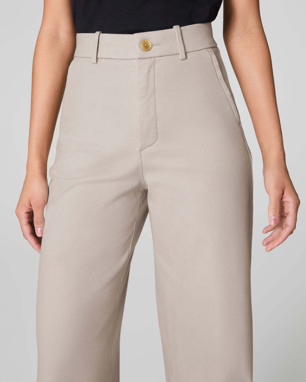 Stretch Twill Wide Leg Pant(Buy 2 Free Shipping)