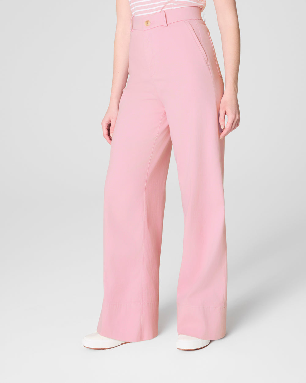 Stretch Twill Wide Leg Pant(Buy 2 Free Shipping)