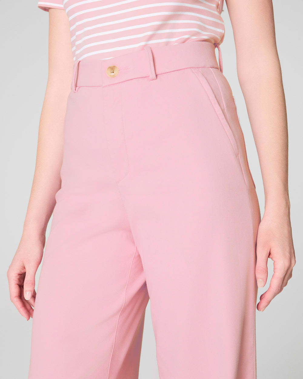 Stretch Twill Wide Leg Pant(Buy 2 Free Shipping)