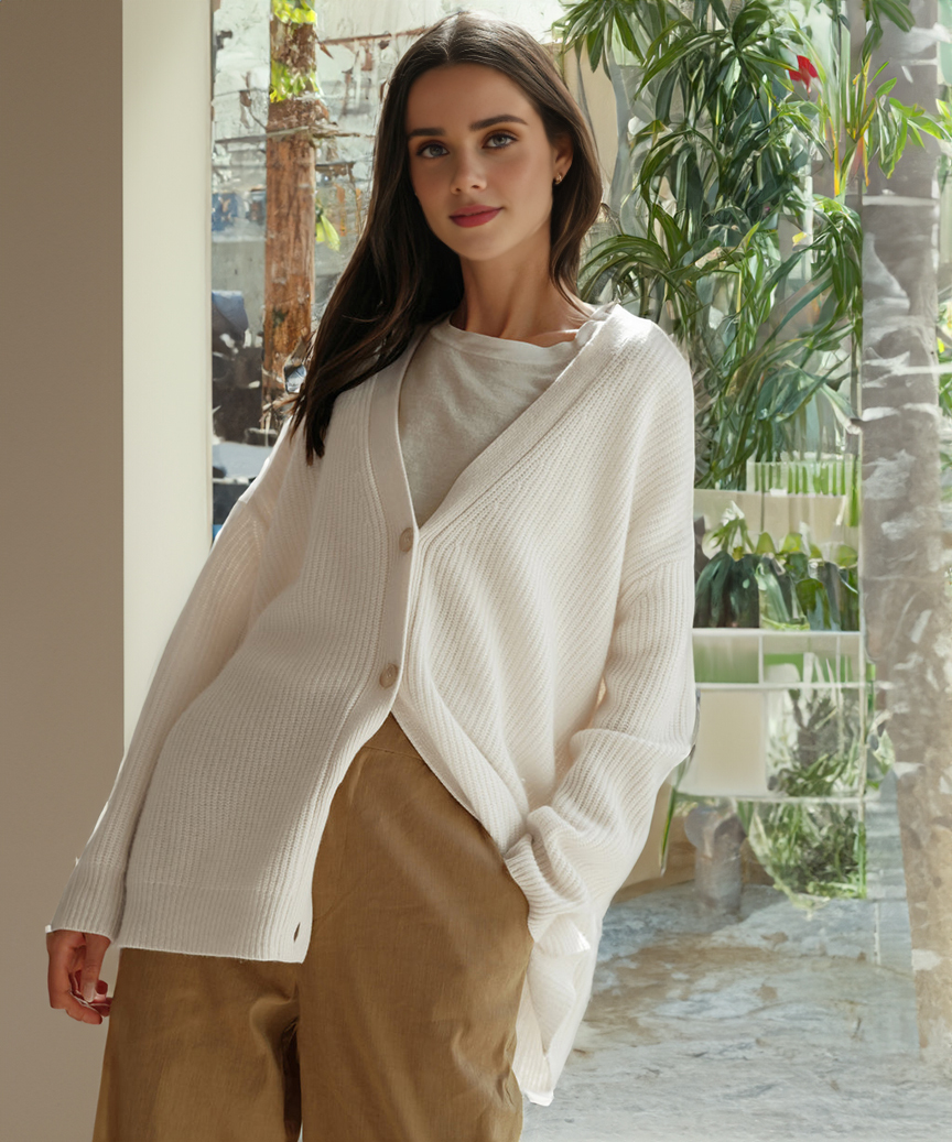 Soft Woolen Cocoon Cardigan (Buy 2 Free Shipping)