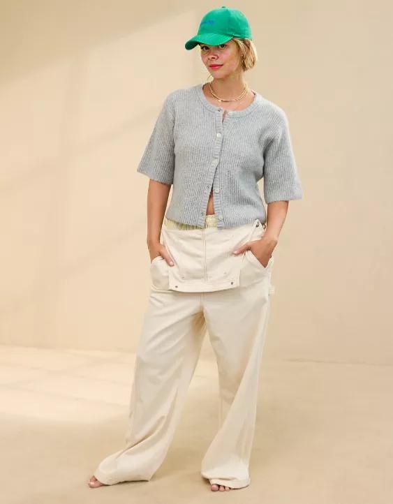 Unreal Short Sleeve Cardigan (Buy 2 Free Shipping)