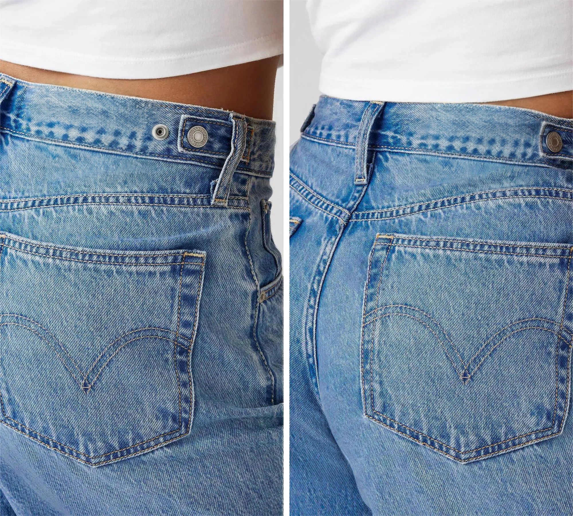 Levi Adjustable Wedgie Bootcut Women's Jeans (Buy 2 Free Shipping)