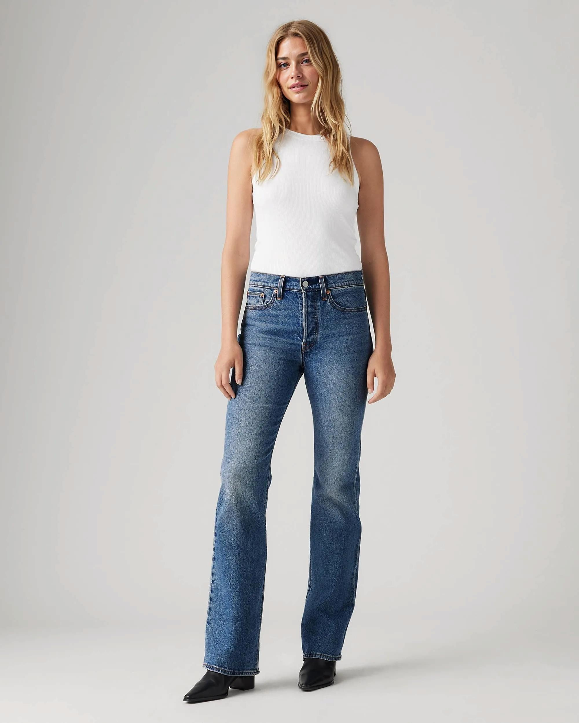 Levi Adjustable Wedgie Bootcut Women's Jeans (Buy 2 Free Shipping)