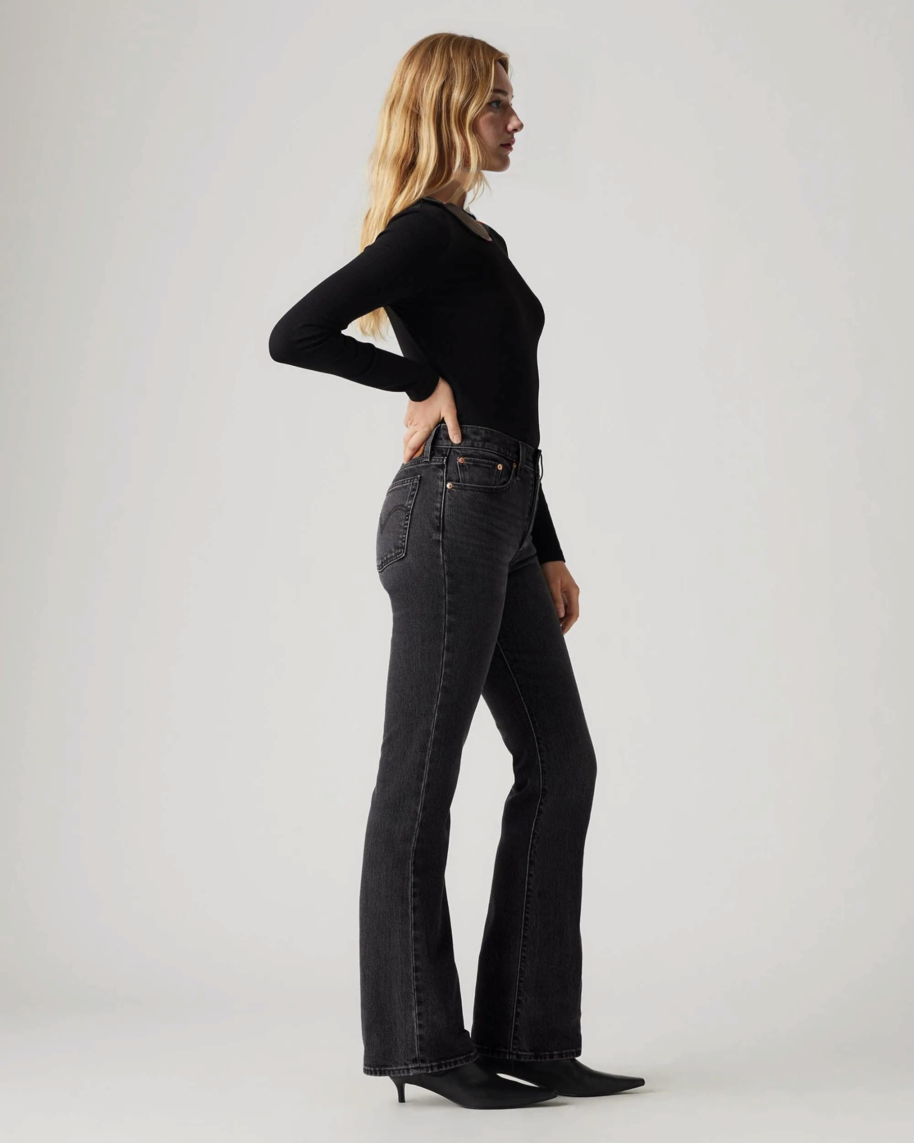 Levi Adjustable Wedgie Bootcut Women's Jeans (Buy 2 Free Shipping)