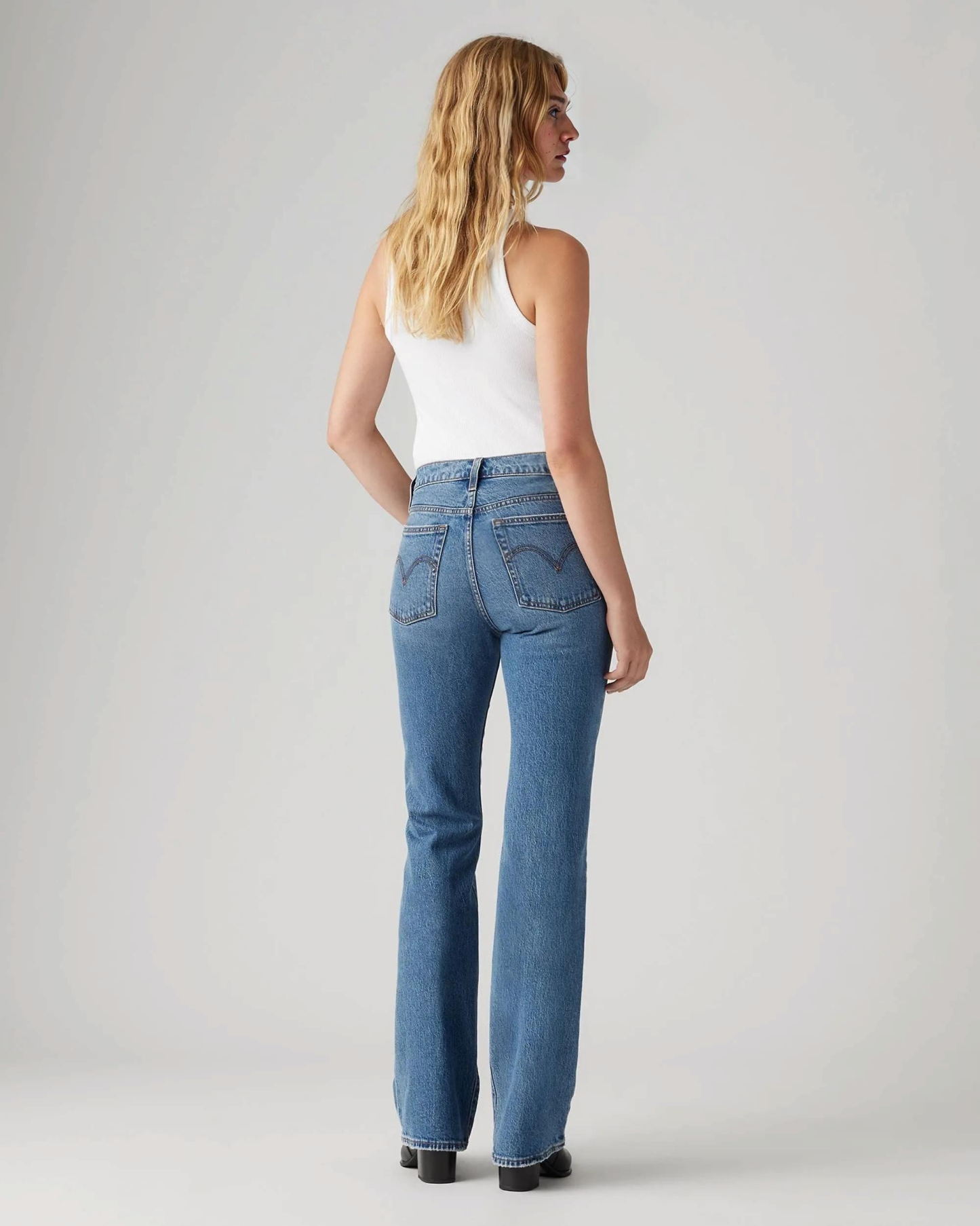 Levi Adjustable Wedgie Bootcut Women's Jeans (Buy 2 Free Shipping)