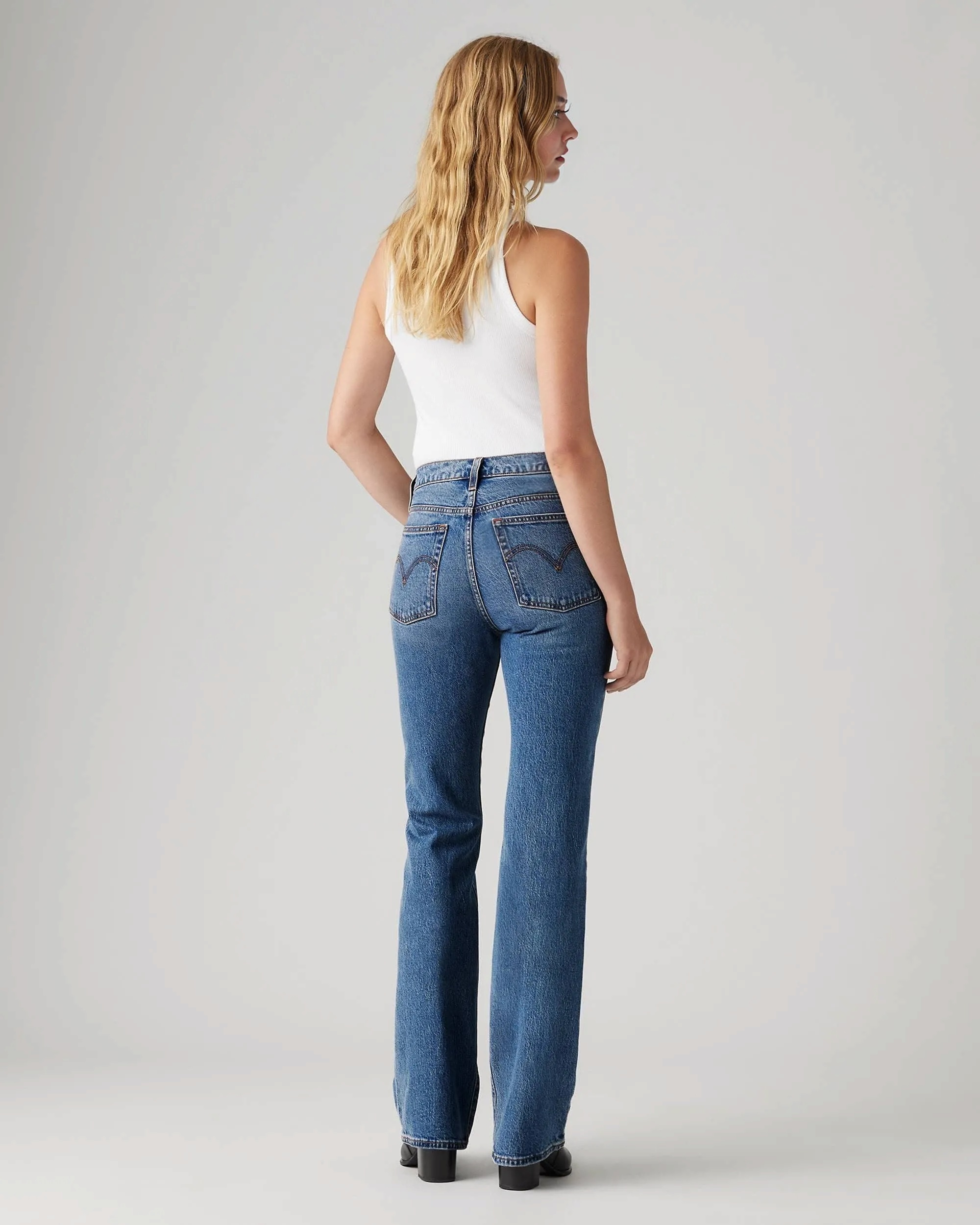 Levi Adjustable Wedgie Bootcut Women's Jeans (Buy 2 Free Shipping)