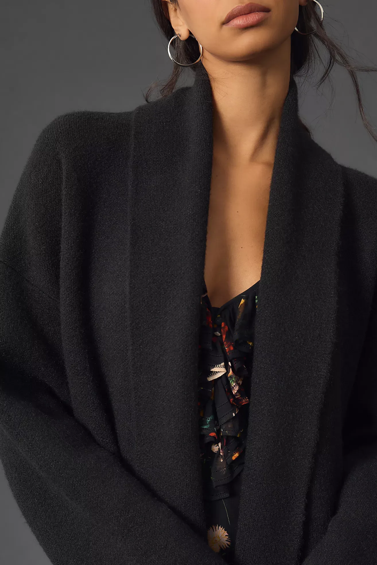Longline Cardigan Sweater