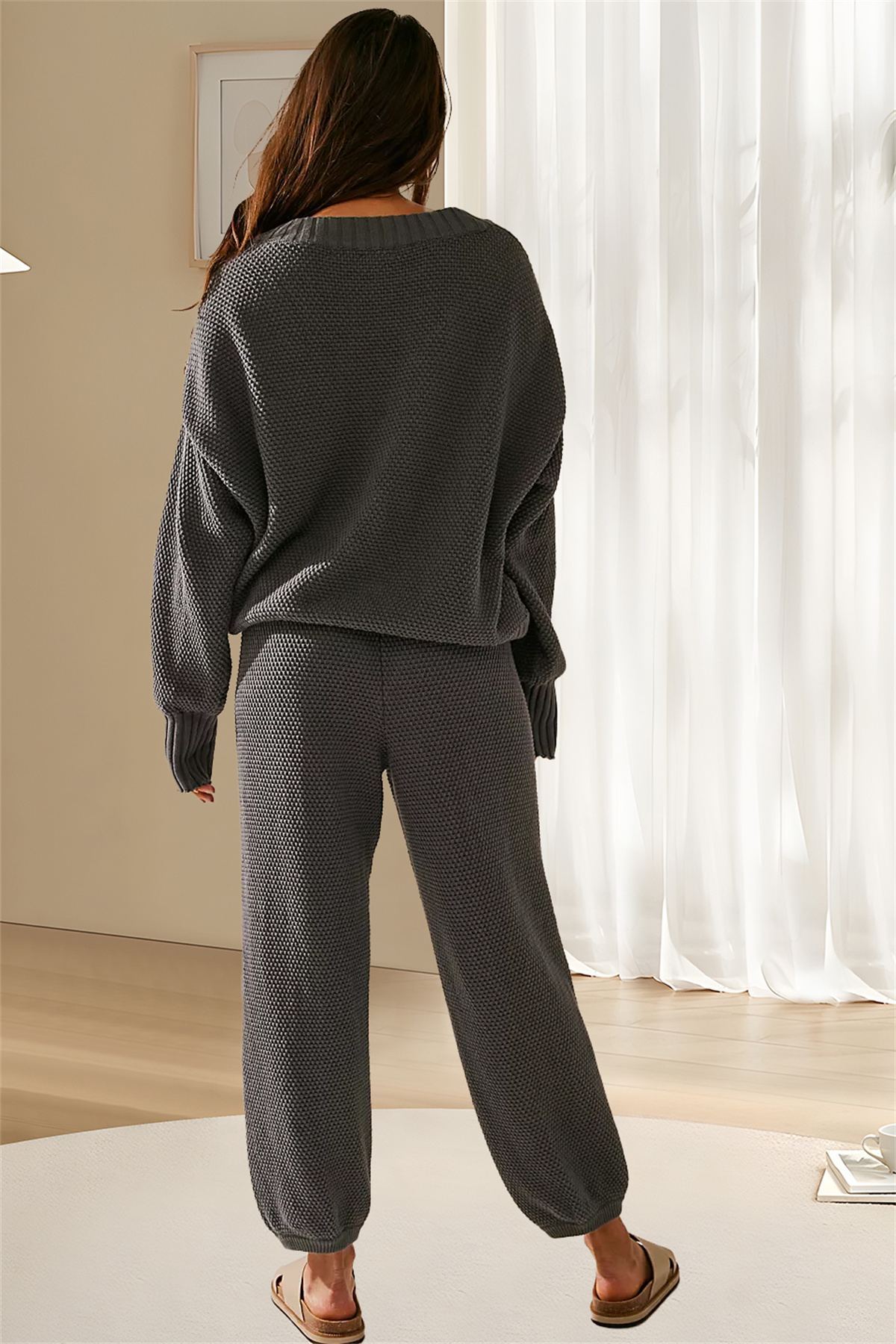 Soft Ribbed Knit Set(Buy 2 Free Shipping)