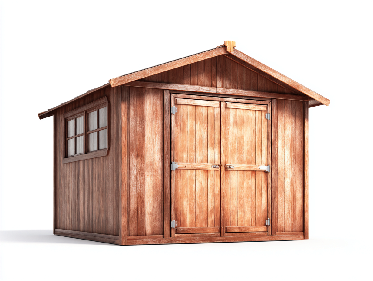 Gartenhäuser-Holz-245x185x220 cm-Braun-rustikaler Stil-Notalycasa