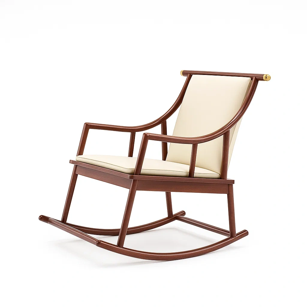 Meubles de salon,Chaise a bascule-Decormino