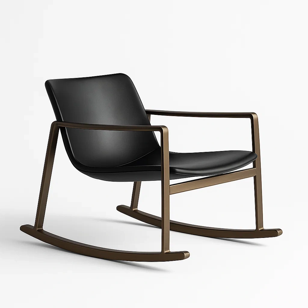 Meubles de salon,Chaise a bascule-Decormino