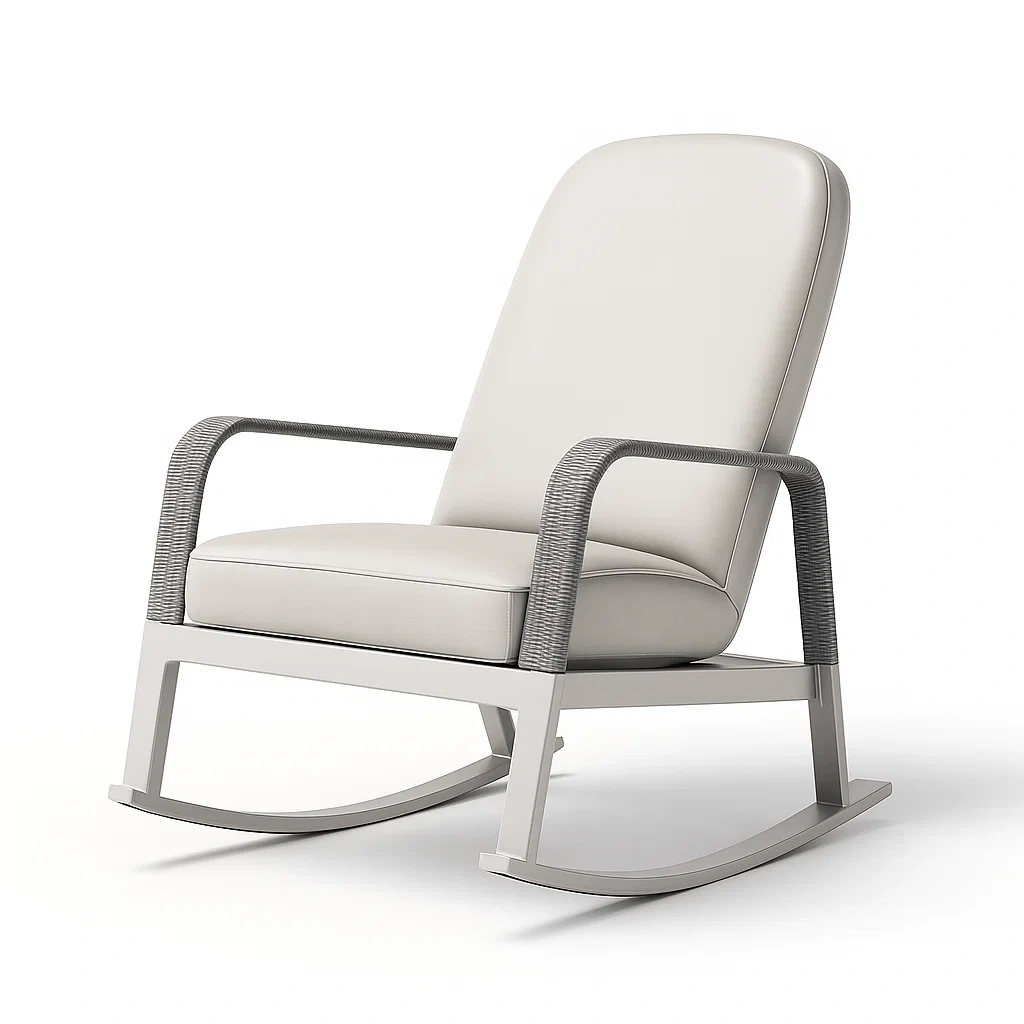 Meubles de salon,Chaise a bascule-Decormino