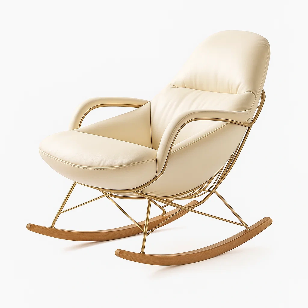 Meubles de salon,Chaise a bascule-Decormino