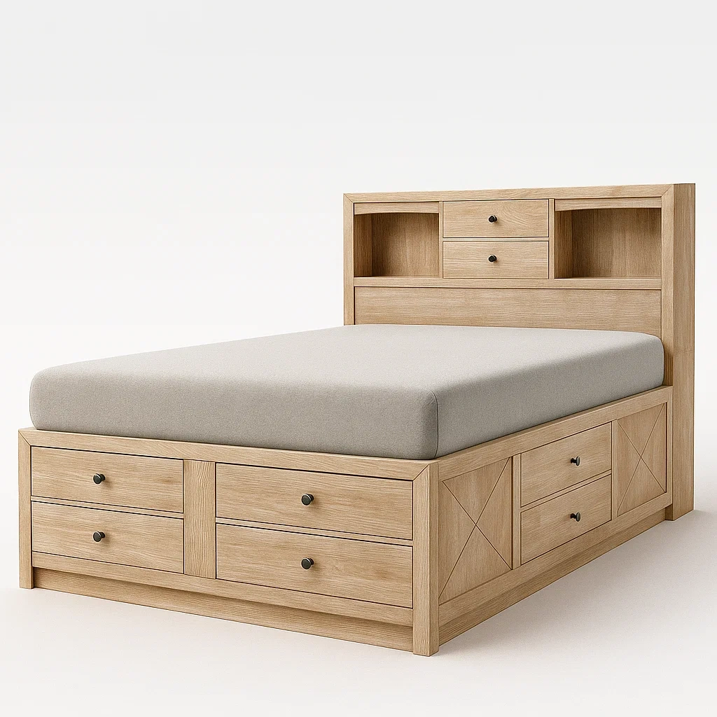 Meubles de chambre à coucher,Lit coffre-Decormino