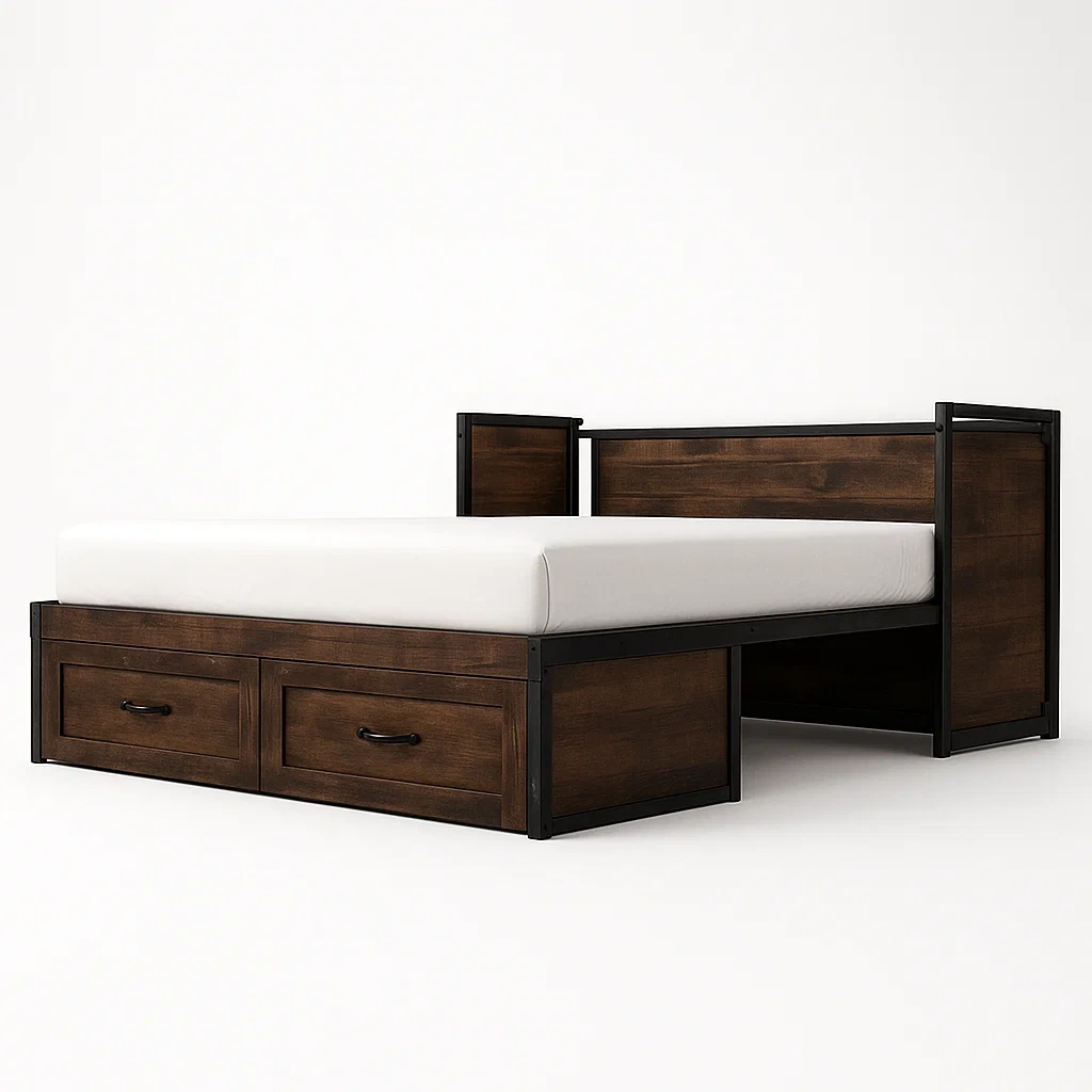 Meubles de chambre à coucher,Lit coffre-Decormino