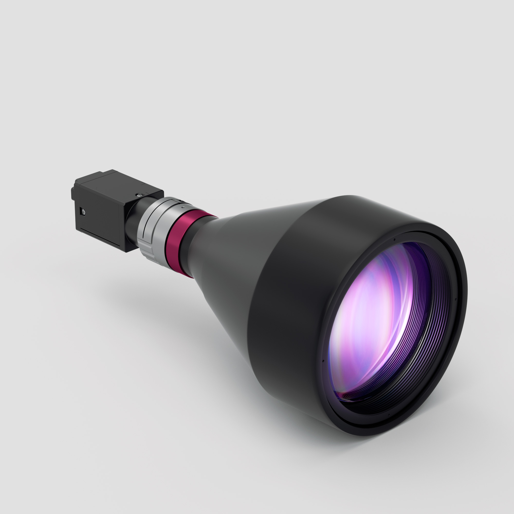 1/1.8" 0.113X Bi-Telecentric Lenses | DTCM118-80H-AL COOLENS®