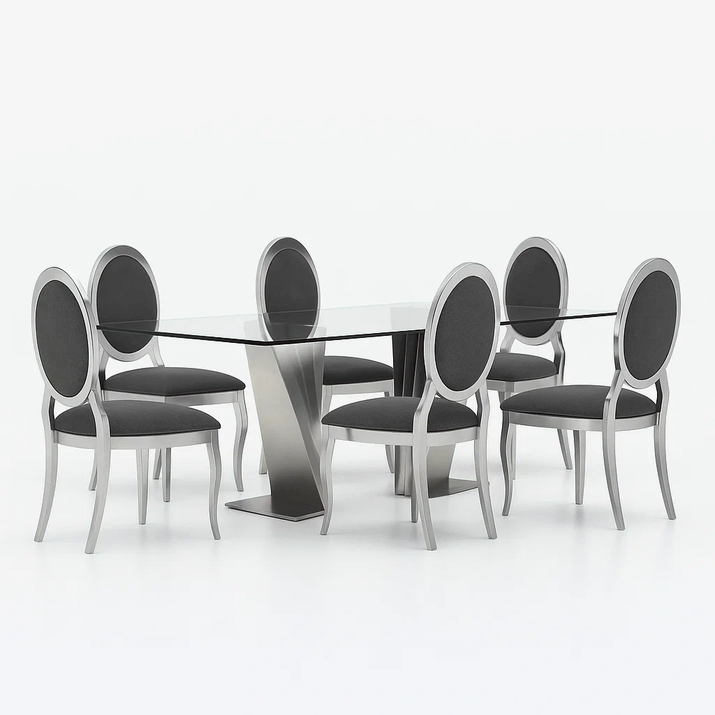 Meubles de salle a manger,Ensemble table et chaises-COZYVERO