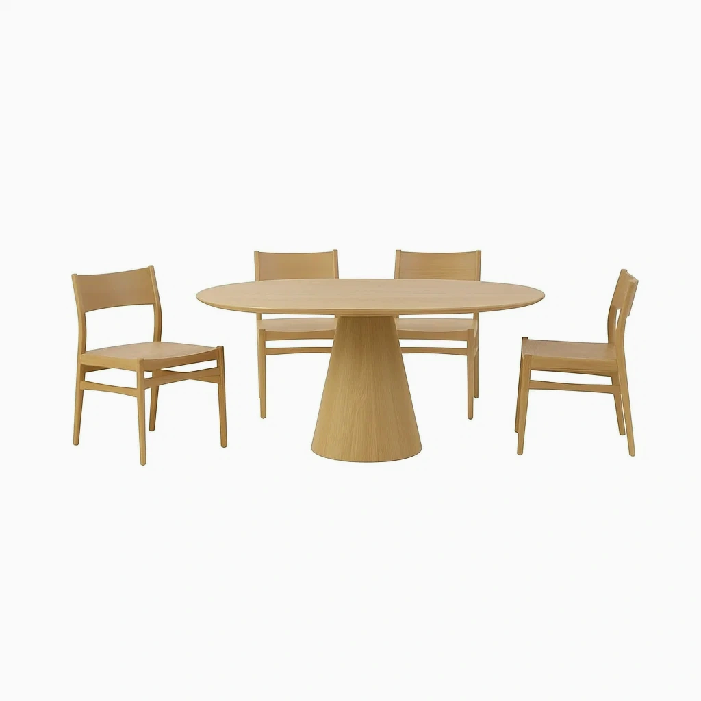 Meubles de salle a manger,Ensemble table et chaises-COZYVERO