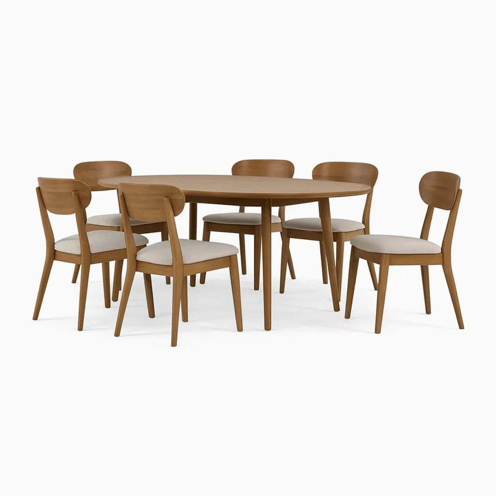 Meubles de salle a manger,Ensemble table et chaises-COZYVERO