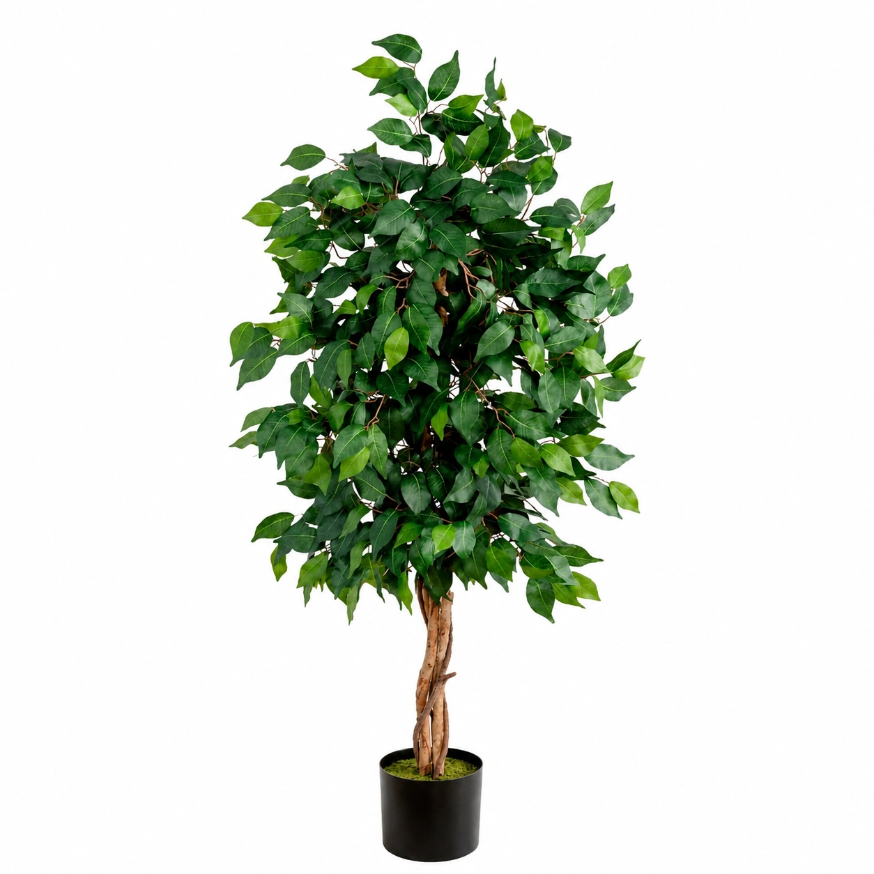 Ficus Artificiel 150 cm Vert avec Pot-FURNIAMIRAE
