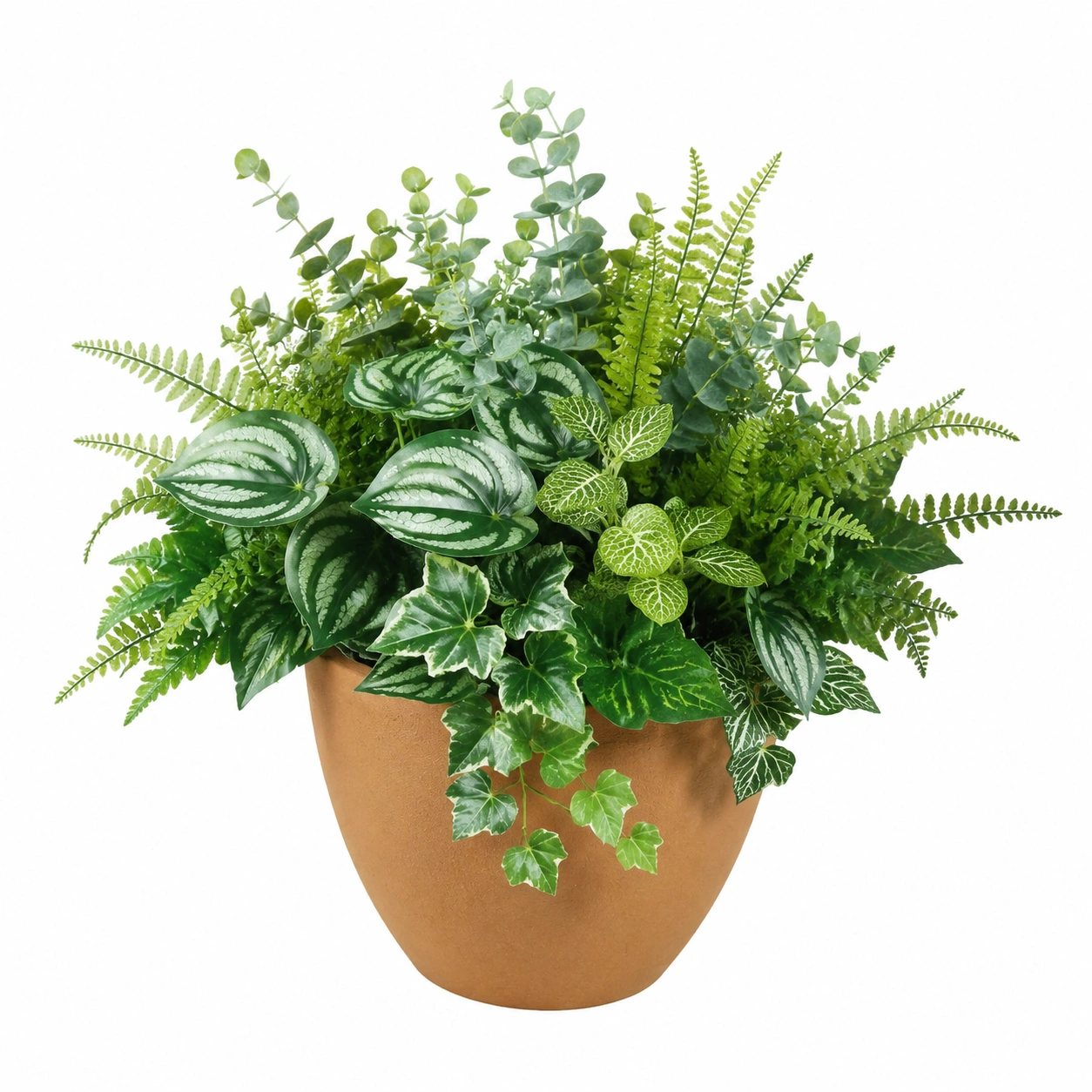 Arrangement de Plantes Artificielles en Pot Vert 50 cm-FURNIAMIRAE